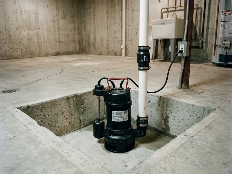 Sump Pump Installation Plumber in Herrin, IL